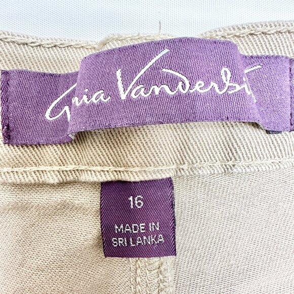 Gloria Vanderbilt Jeans Capris Womens Size 16 Long Cotton/Spandex Blend Missy - Picture 3 of 9